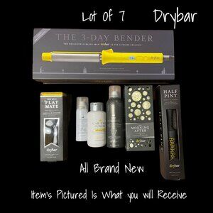 Drybar Curling Iron 3-Day Bender 1" Mr. Incredible Lot 7 New In Box